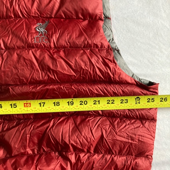 LFC Liverpool Football Club men’s Goose down puffer vest - Picture 7 of 8
